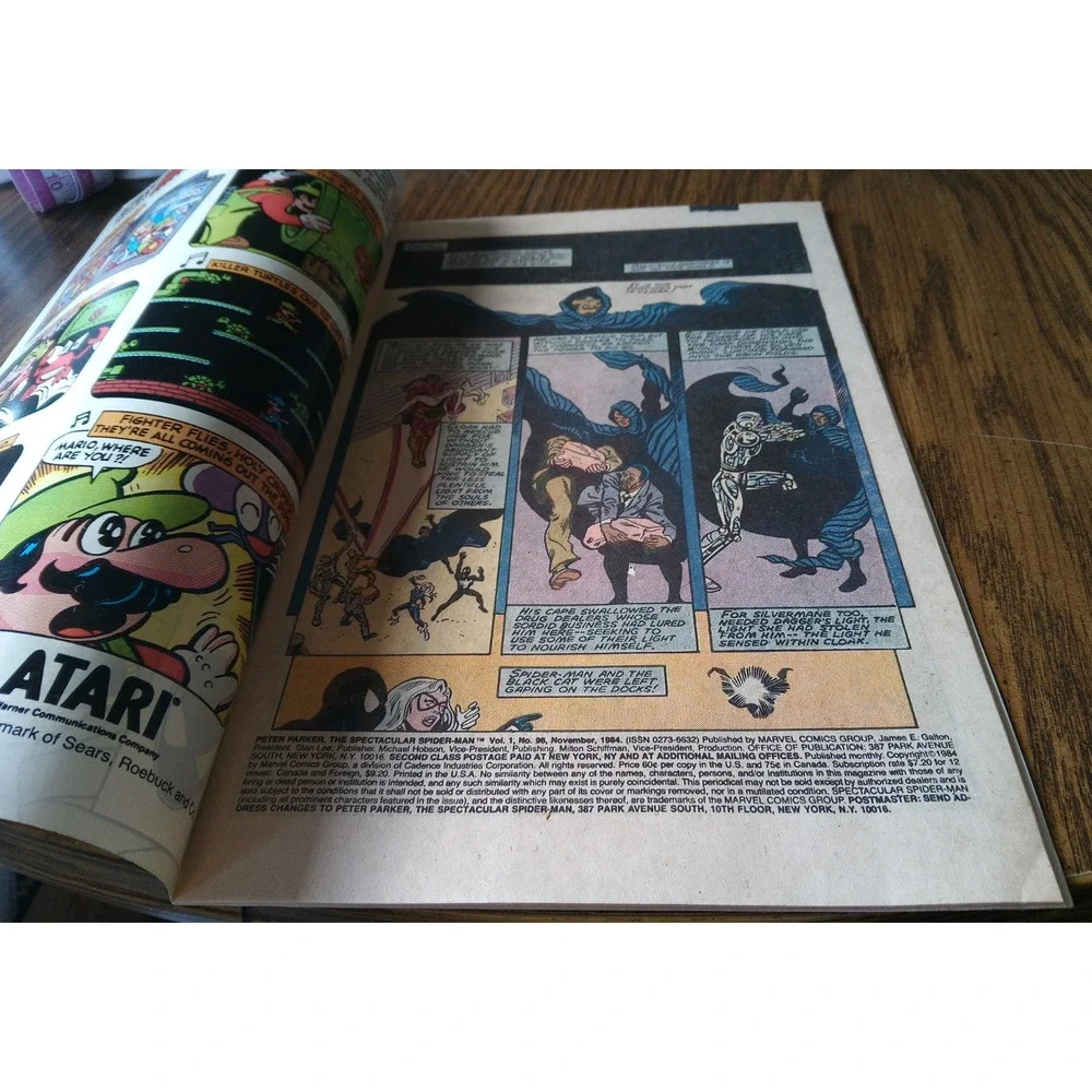 Peter Parker The Spectacular Spider-Man #96 November 1984 Marvel Comics